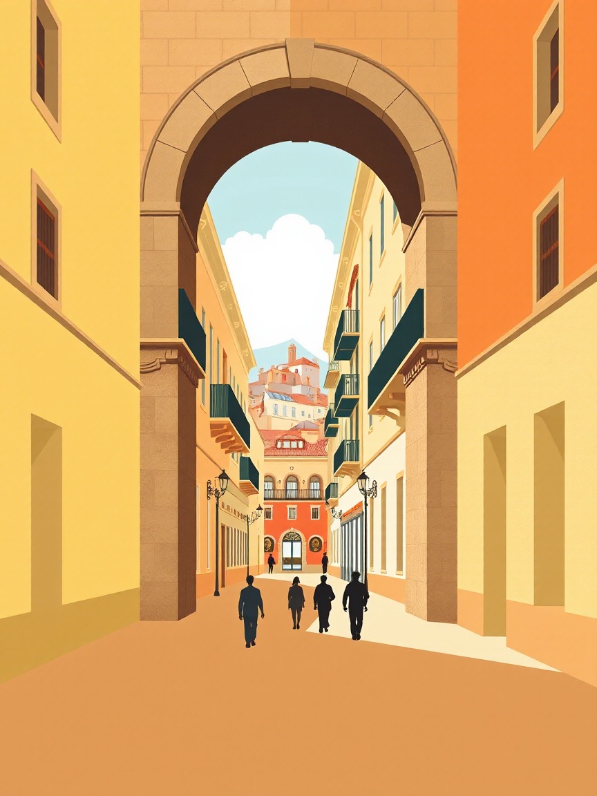 Cartel ilustrado: Juneren Hegoak eguna 2026 en Plaza Gernika, Errenteria