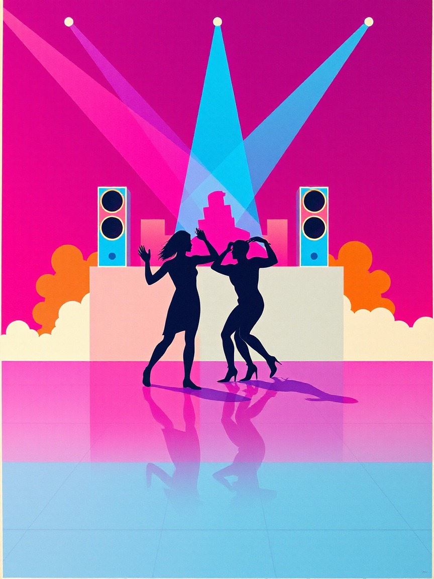 Cartel ilustrado: La Loka · Vie. 9 de Octubre 2026 en Papagayo Tenerife, Arona