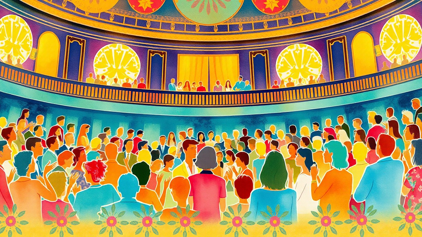 Cartel ilustrado: Fiestas de Villava 2026: Los Tajudos del Norte en Plaza Sancho VI, Villava