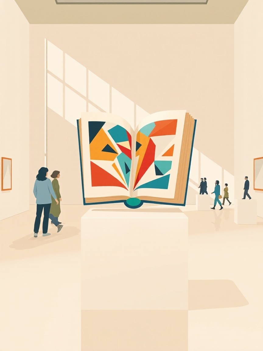 Illustrated poster: Europa ilustra at Casa del Lector (Matadero), Madrid