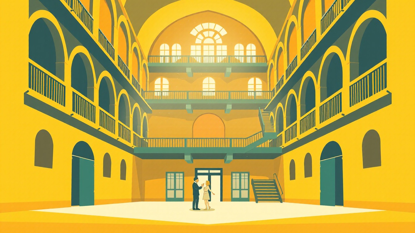 Illustrated poster: Un xou no fa istiu at Sala El Sindicat, Balsareny
