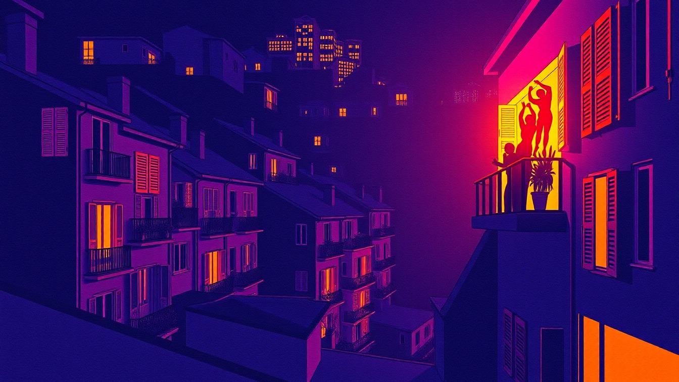 Cartel ilustrado: JOHN PO en DIrecto en Bataplán, San Sebastián