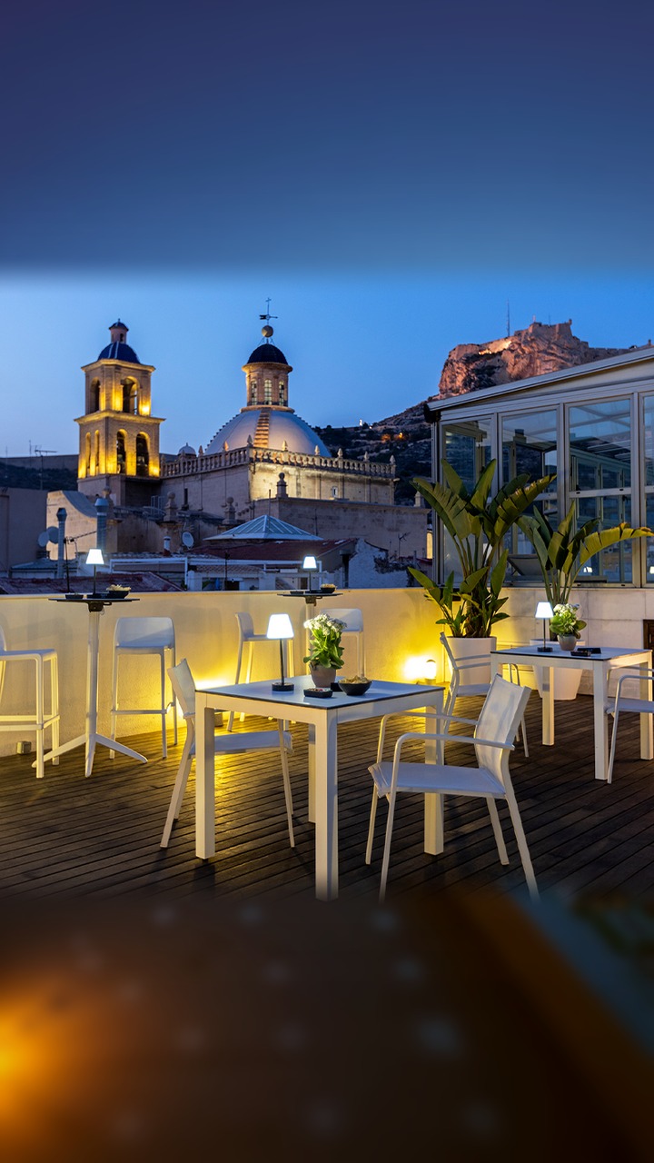 DJ y Cócteles en el Rooftop de Amérigo en Hotel Hospes Amérigo | Alicante