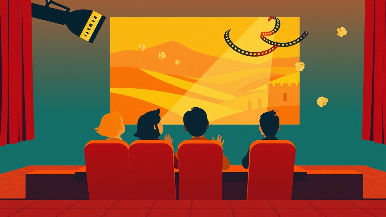 Cartel ilustrado: "Bihotza, la vida en Álava como nunca la habías visto" en Aramaioko Kultur Etxea