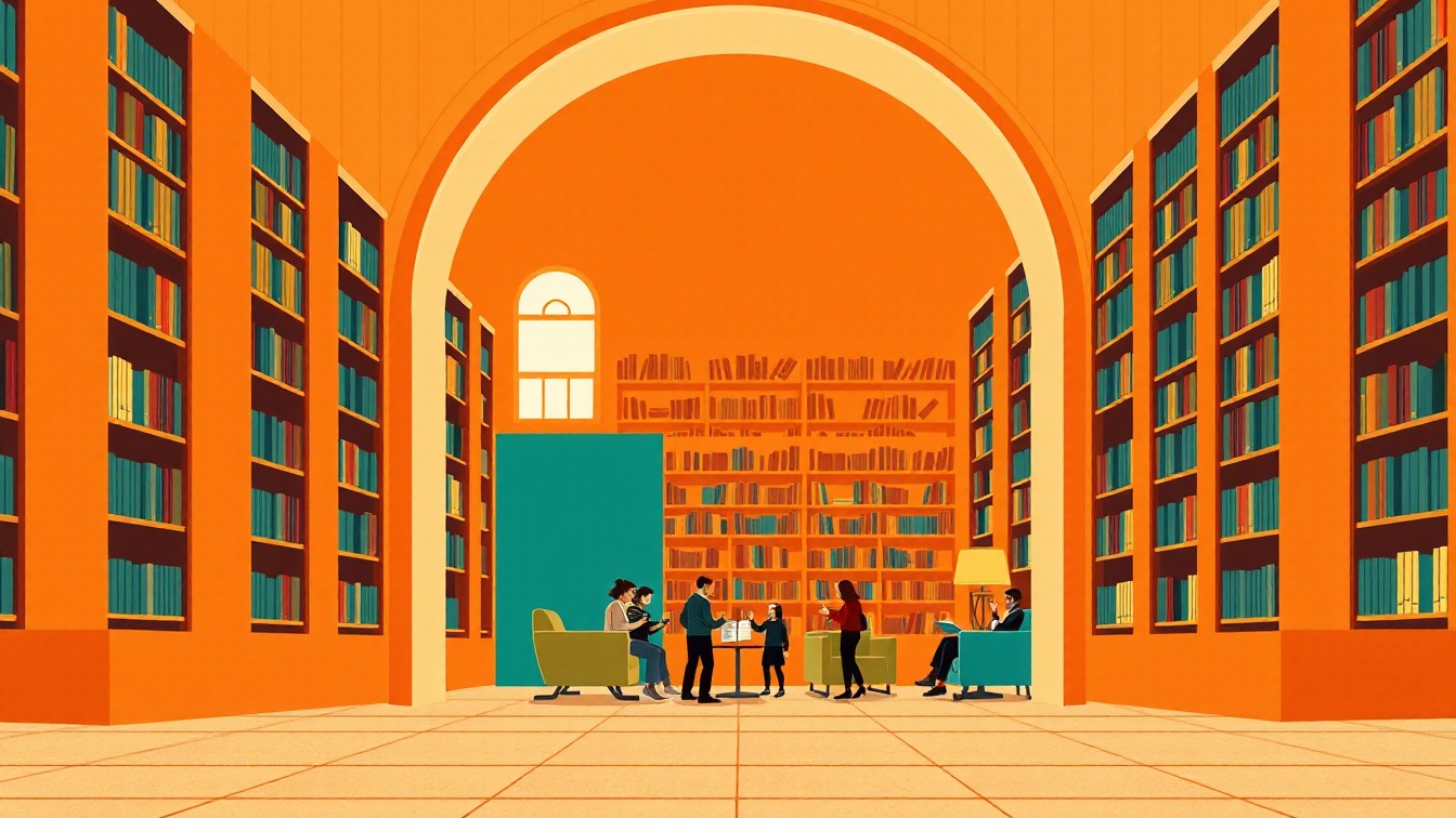 Illustriertes Plakat: Xerrada. No us aclariu amb la regulació de l'habitatge? No esteu sols. A càrrec de Judith Gifreu – Biblioteca Municipal Pompeu Fabra, Torrelles de Llobregat