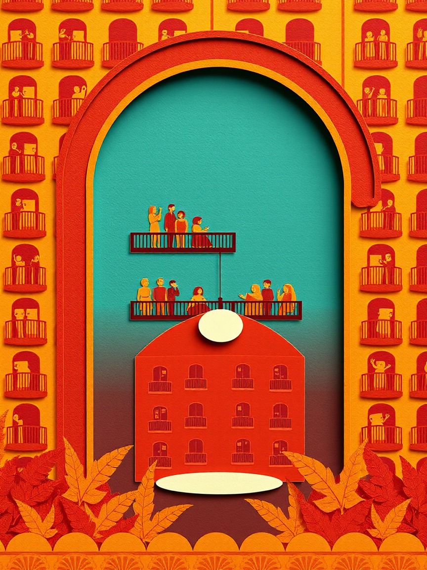 Illustrated poster: Un xou no fa istiu at Sala El Sindicat, Balsareny