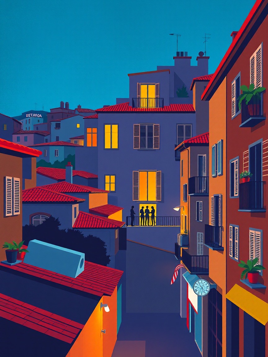 Cartel ilustrado: Flug + Gustavo Lopez + Carol Nyx en Moog, Barcelona