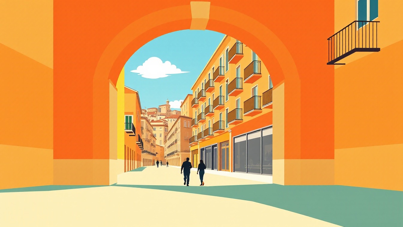Cartel ilustrado: Juneren Hegoak eguna 2026 en Plaza Gernika, Errenteria