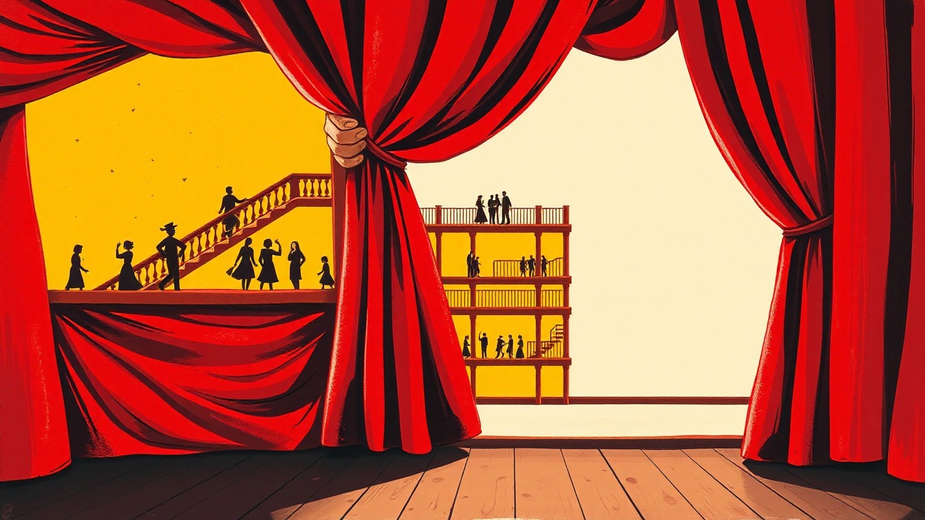 Cartel ilustrado: "Herentzia" (estreno) en Biteri Kultur Etxea, Hernani