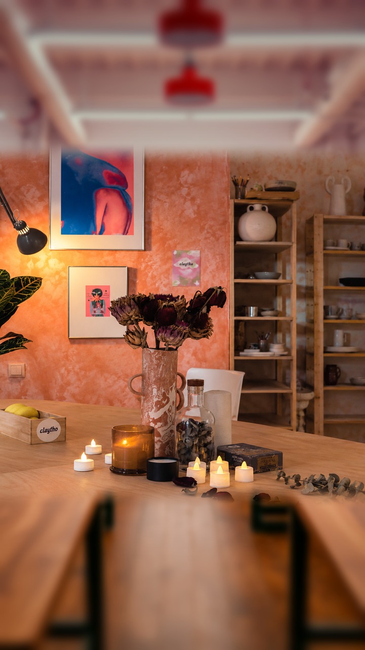 Keramik mit der Familie – Claytho Cerámica, Madrid