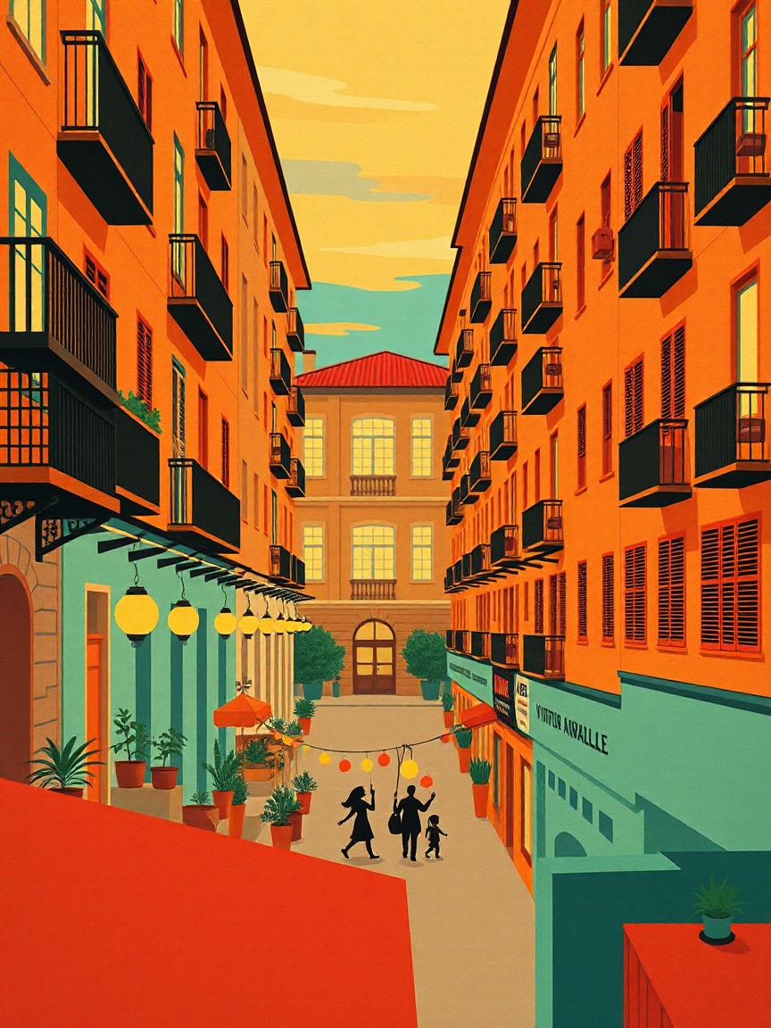 Cartel ilustrado: Festival Internacional de Teatro de Vitoria-Gasteiz 2026: "Off Lokal, segundo asalto" en Centro Cívico Aldabe, Vitoria-Gasteiz
