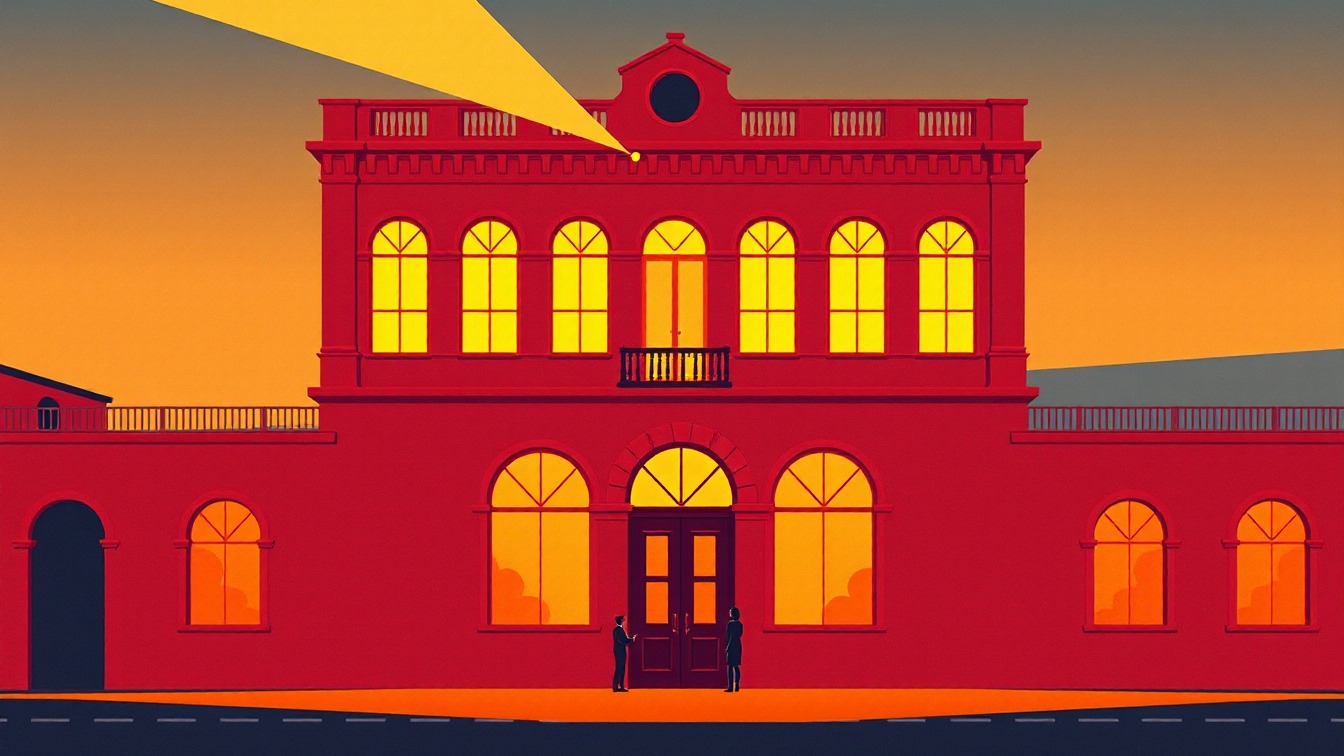 Cartel ilustrado: TALAYE SORKH en Edificio Rialto, Valencia