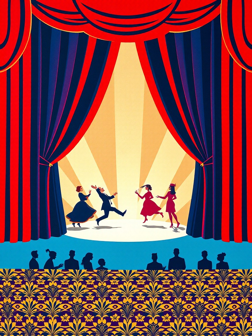 Cartel ilustrado: Teatro. Las brujas de Salem en Centro Cultural el Torito (Moratalaz), Madrid
