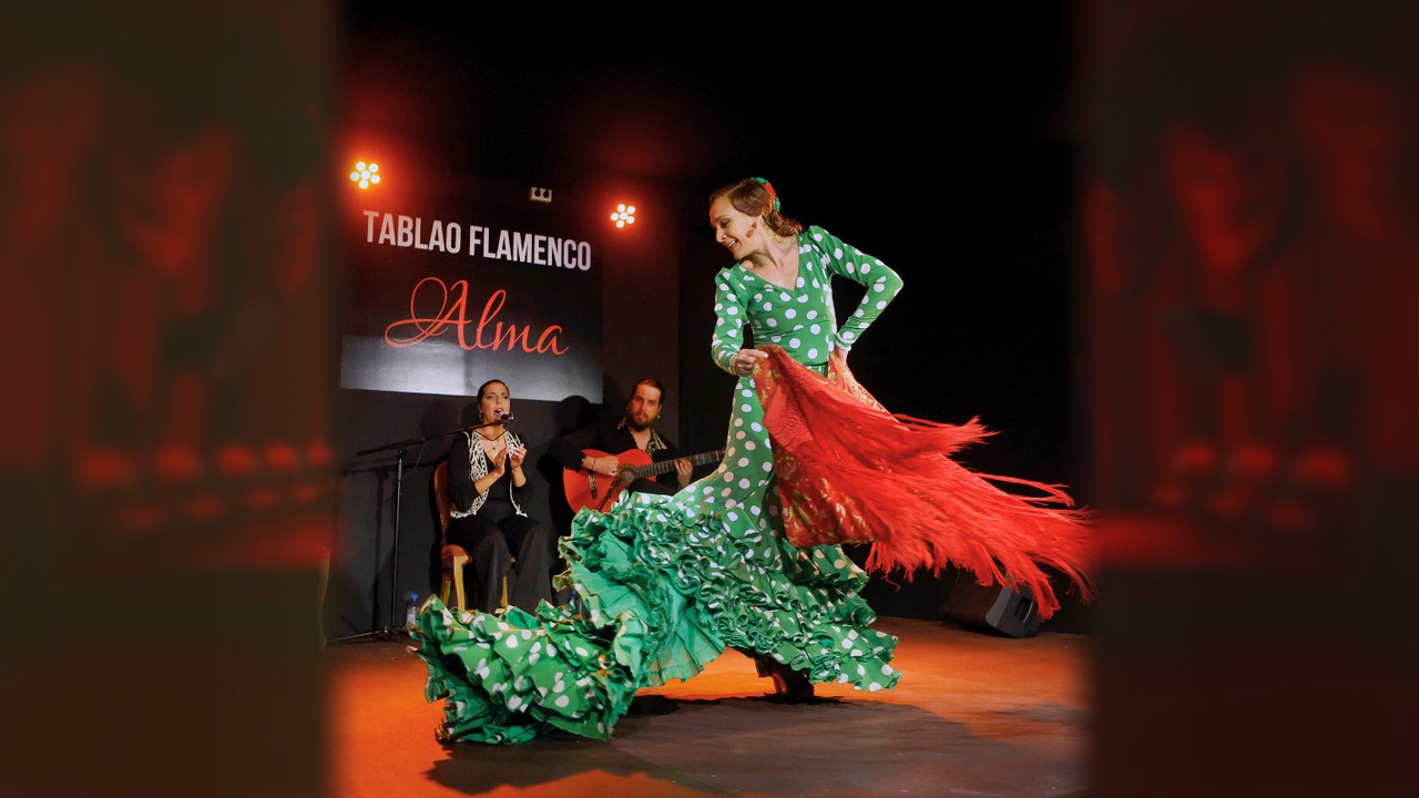 Spettacolo di flamenco al Tablao Flamenco Alma a Mallorca presso Tablao Flamenco Alma, Palma di Maiorca