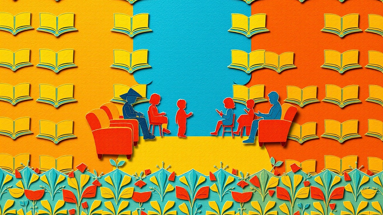 Cartel ilustrado: 'Una nit bestial' de Mertixell Martí | Tastallibres: Club de lectura infantil a càrrec de Clàudia Ayats en Biblioteca Antoni Pladevall i Font, Taradell