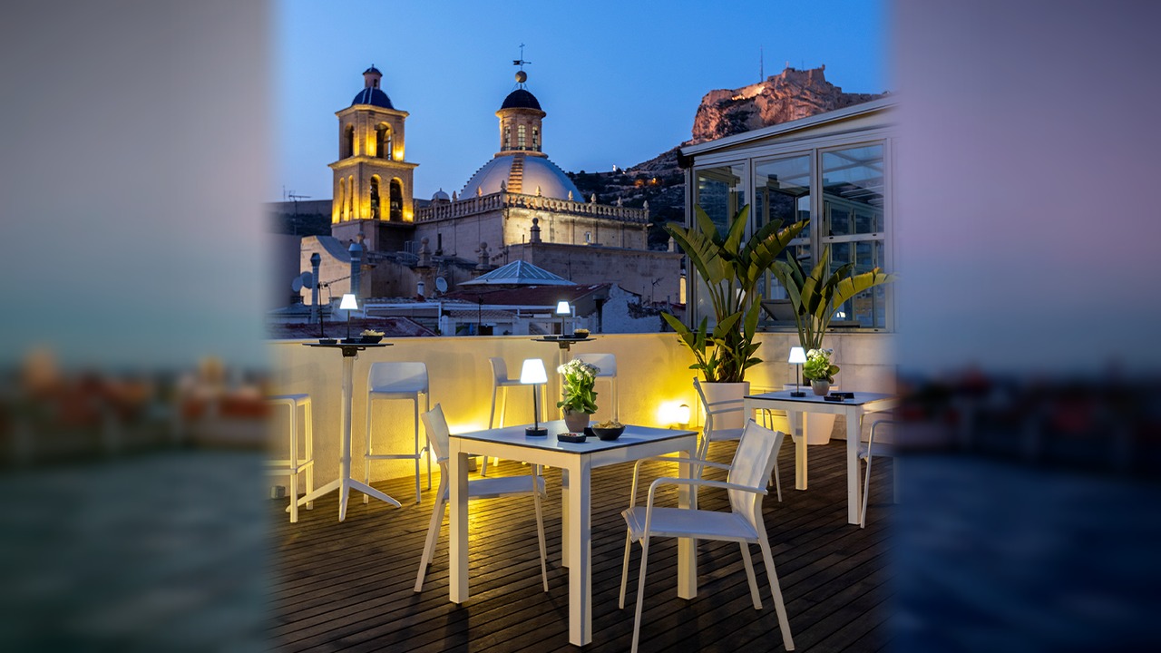 DJ y Cócteles en el Rooftop de Amérigo en Hotel Hospes Amérigo | Alicante