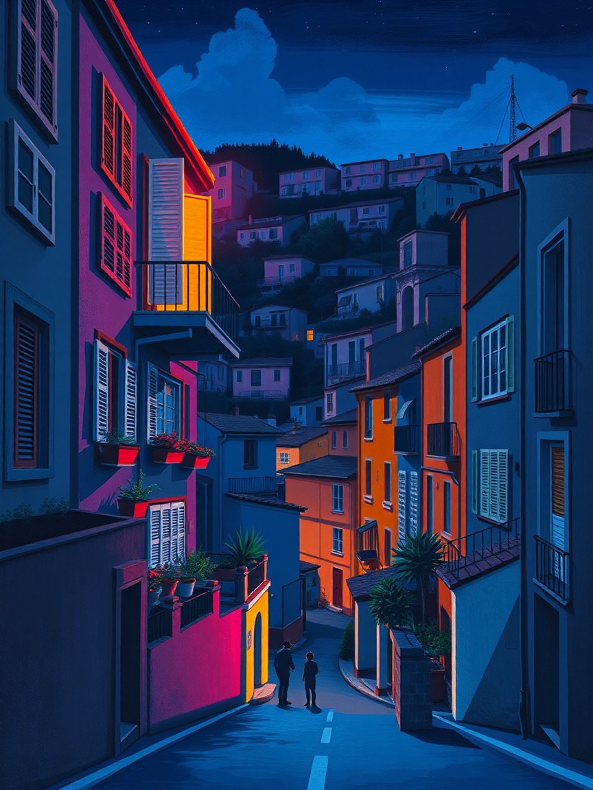 Cartel ilustrado: HAPPY SATURDAY en Bataplán, San Sebastián