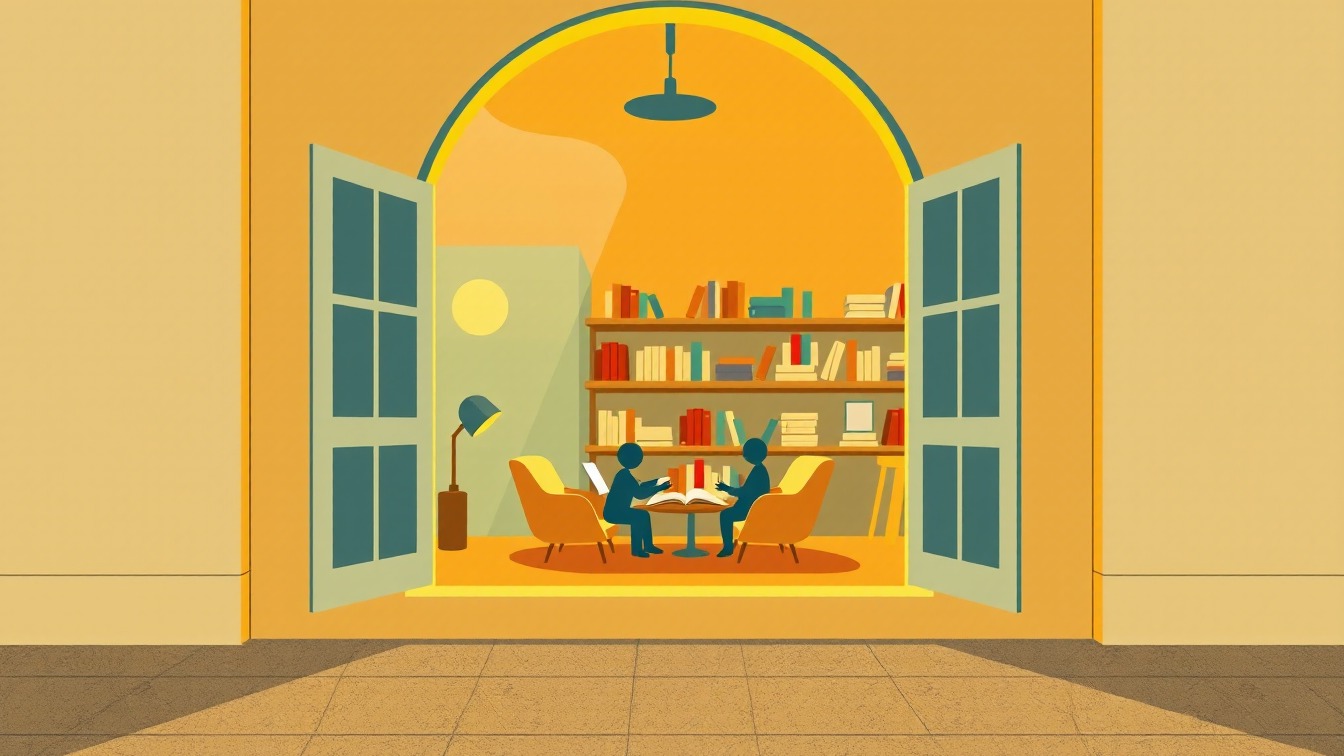 Cartel ilustrado: Taller de escritura: relatos cortos en Lekuona Fabrika, Errenteria