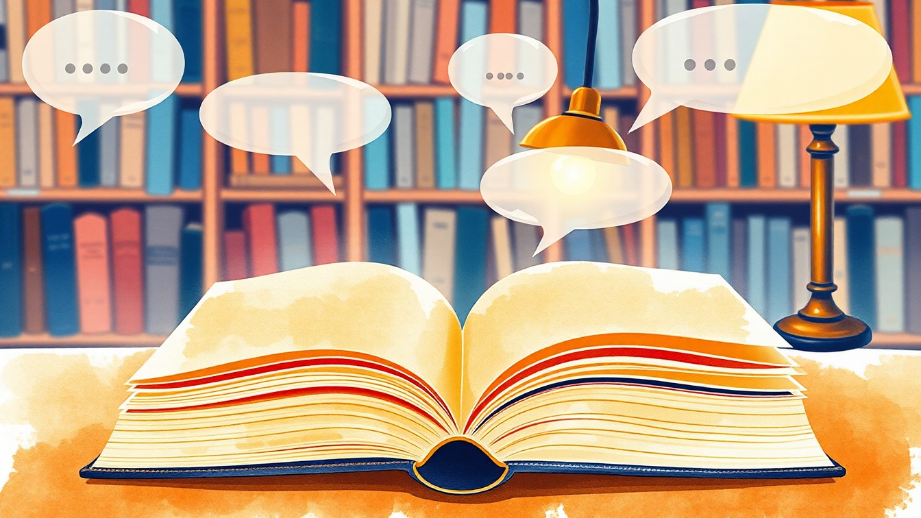 Cartel ilustrado: "La voz de la poesía" taller para personas adultas en Biblioteca de Ermua