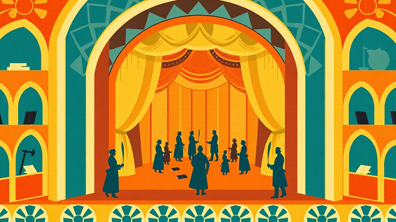 Cartel ilustrado: La llamaban Tula en Teatro Municipal de Vallecas, Madrid