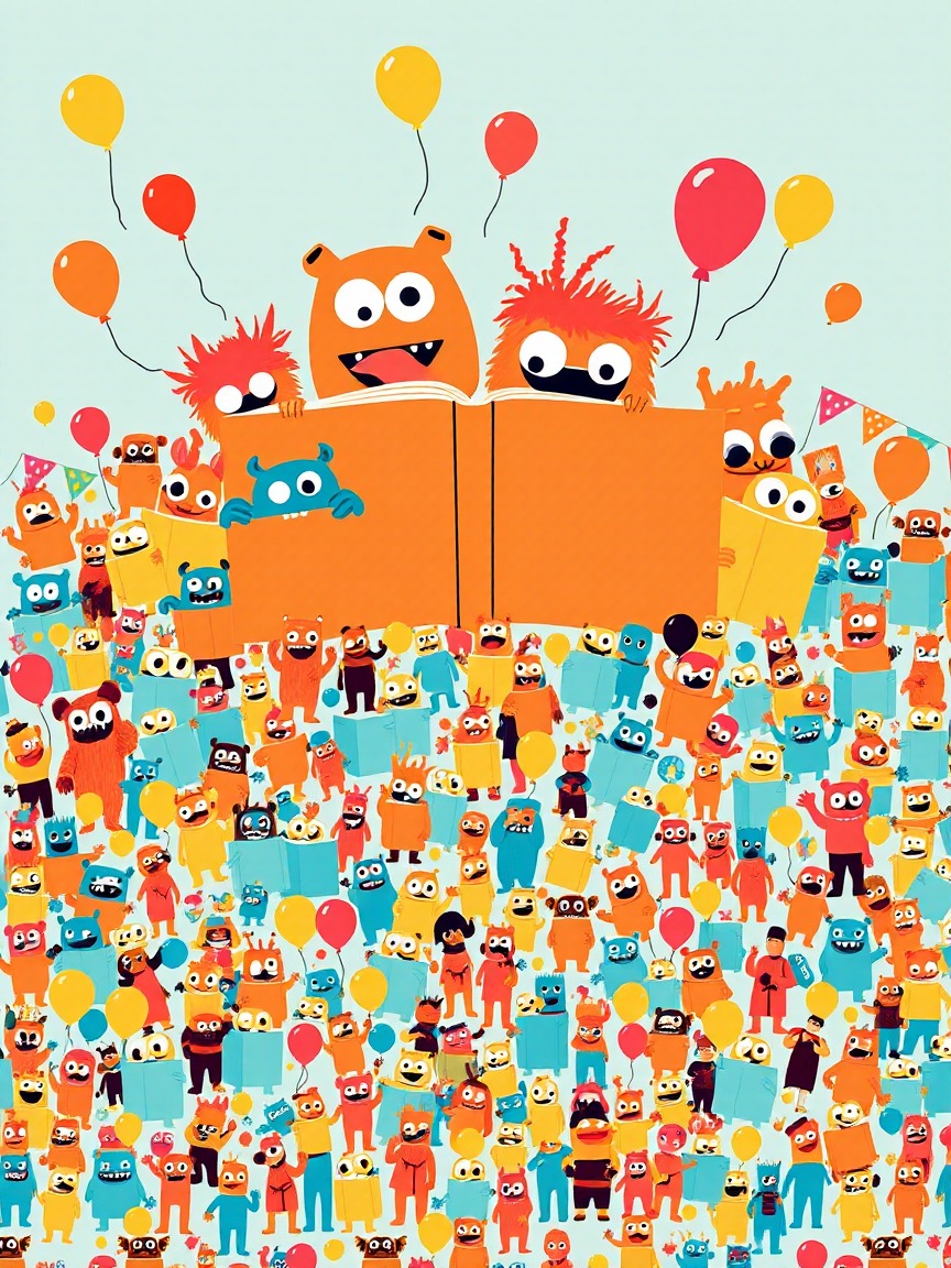 Cartel ilustrado: Quines bestioles, d’Antoon Krings i Arnaud Bouron en Biblioteca Bon Pastor – Josefina Castellví, Barcelona