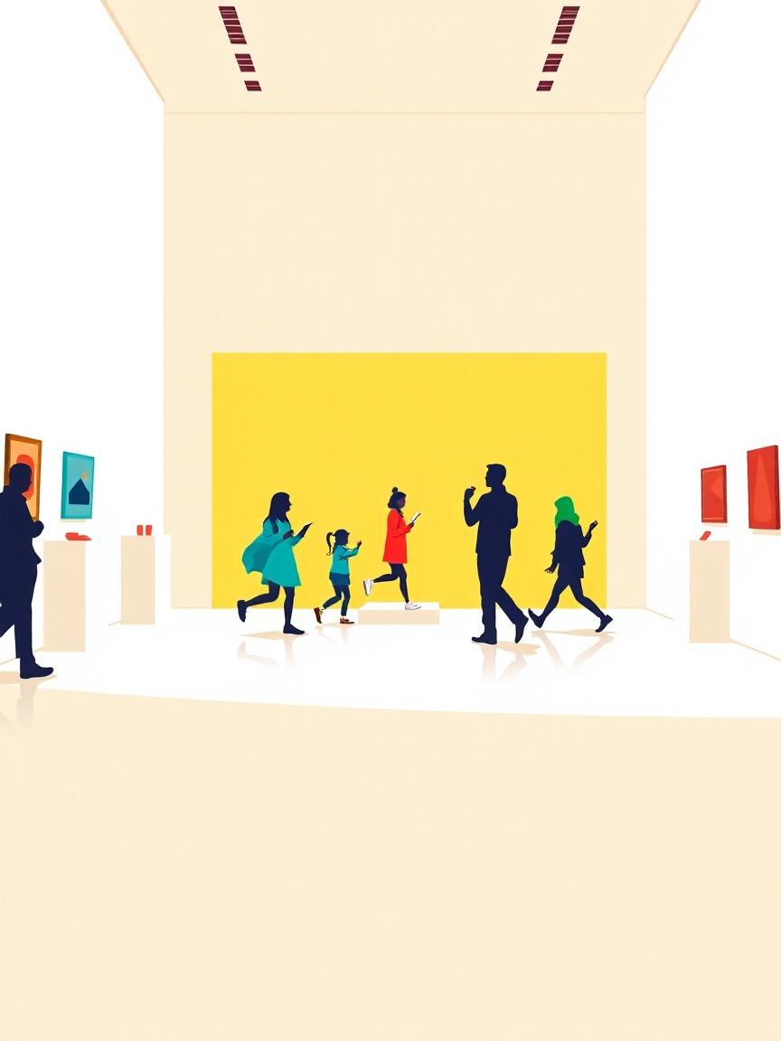 Illustrated poster: "Cabezas de piedra - arte románico" at Calle Pintoreria 15, bajo, Vitoria-Gasteiz