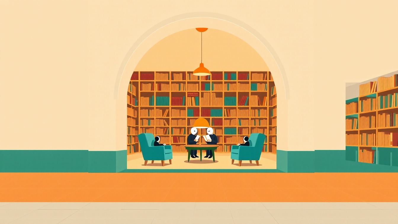Affiche illustrée: Taller “Encuadernación” à Biblioteca Ramon Fernàndez Jurado, Castelldefels